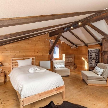 Chalet Noisette Authentic Swiss Chalet Perfect For Families La Tzoumaz Luaran gambar
