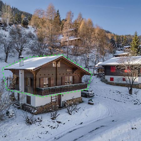 Chalet Noisette Authentic Swiss Chalet Perfect For Families La Tzoumaz Luaran gambar