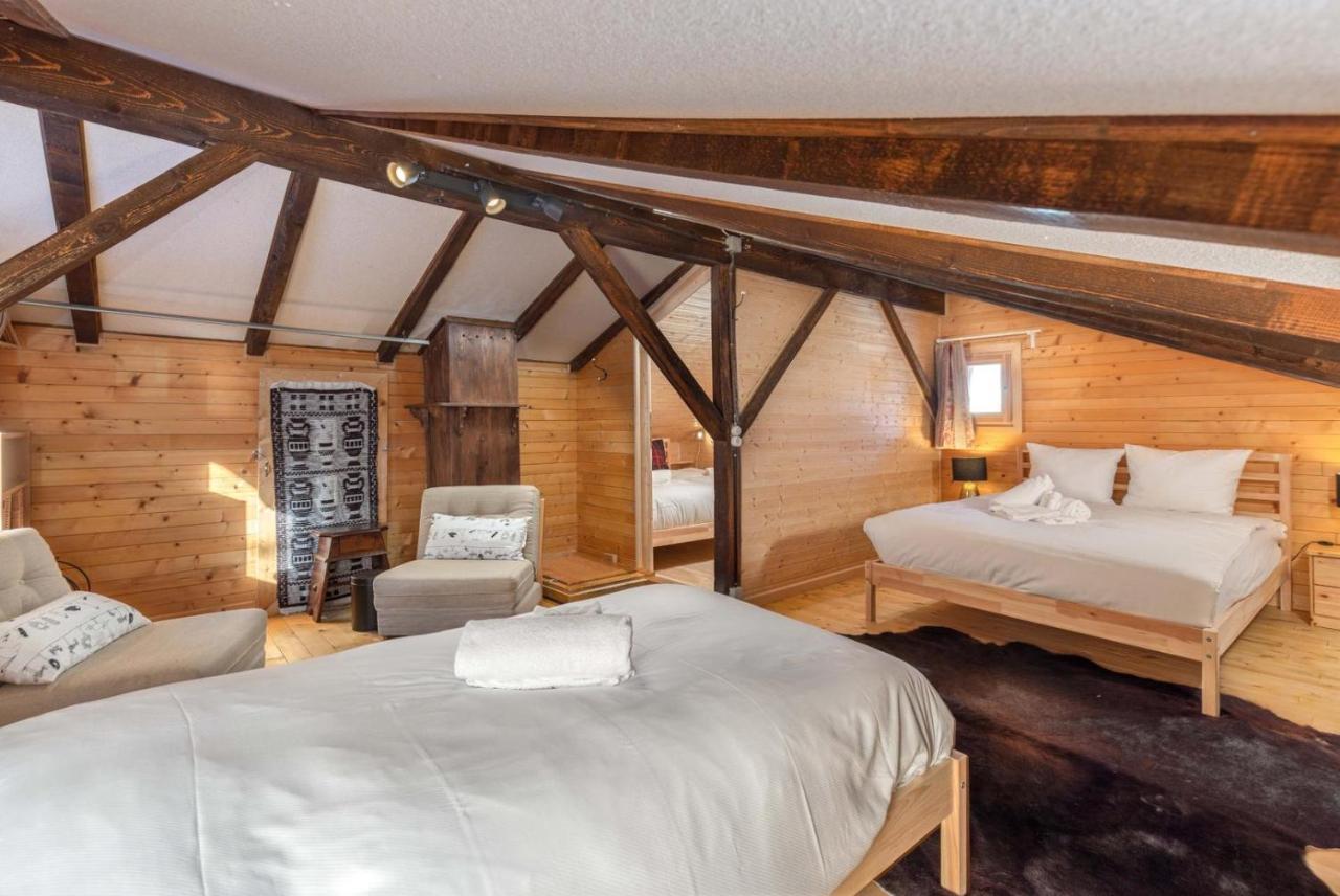 Chalet Noisette Authentic Swiss Chalet Perfect For Families La Tzoumaz Luaran gambar