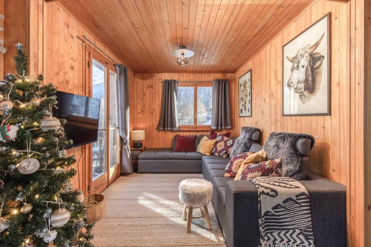 Chalet Noisette Authentic Swiss Chalet Perfect For Families La Tzoumaz Luaran gambar
