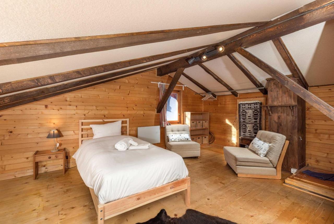 Chalet Noisette Authentic Swiss Chalet Perfect For Families La Tzoumaz Luaran gambar