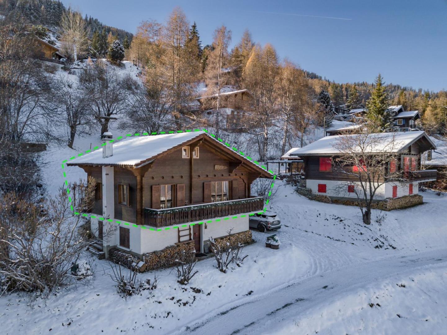 Chalet Noisette Authentic Swiss Chalet Perfect For Families La Tzoumaz Luaran gambar